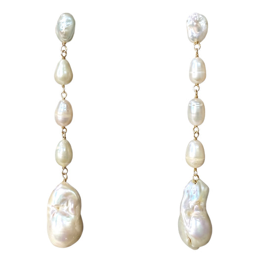 Pendientes Marella Perlas