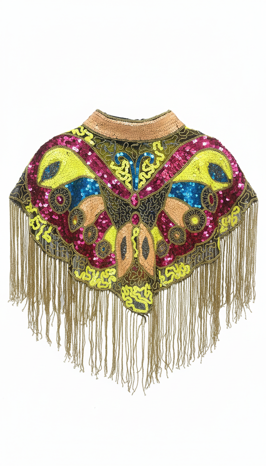 Capa Joya Multi Zari Coral, Amarillo y Fucsia