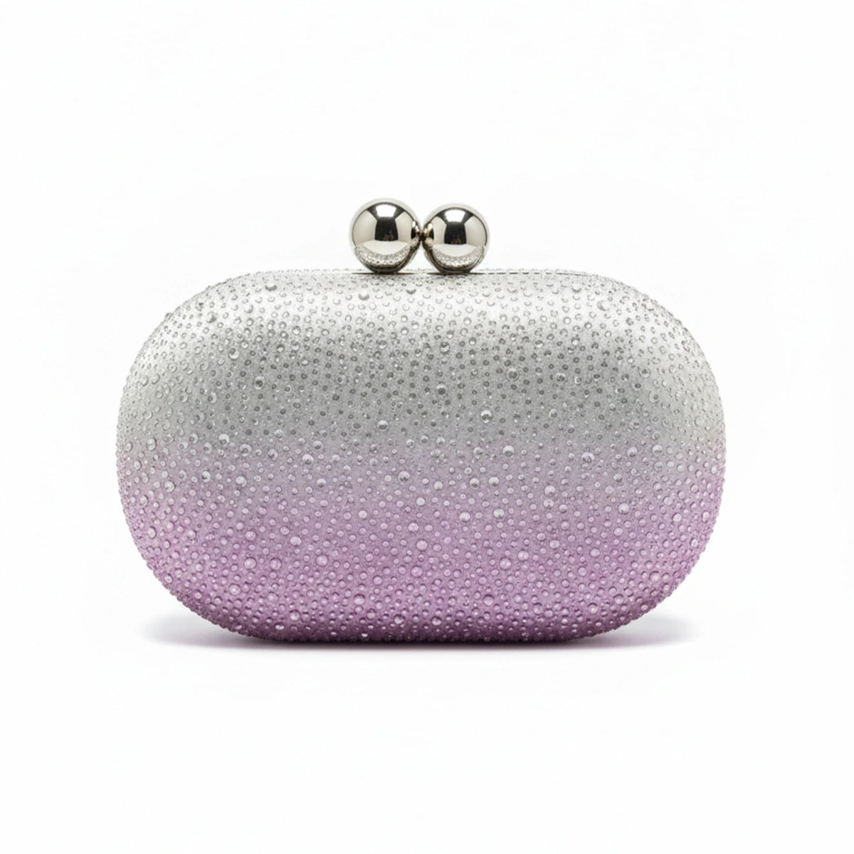 Bolso Brighness Shine, Plata y Morado
