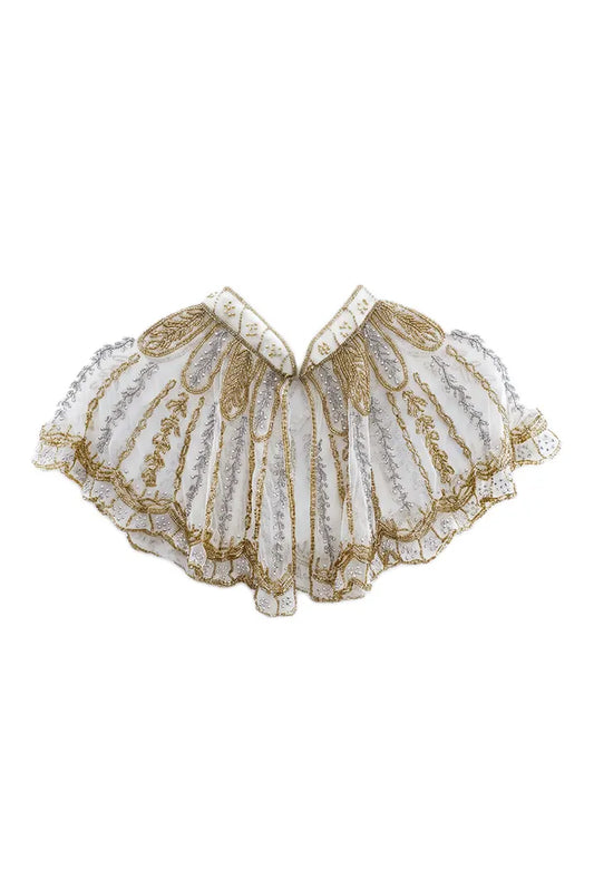 Cuello Joya Zendala Dorado y Plata y Oro