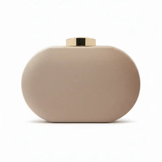 Cartera Oval-shaped Beige