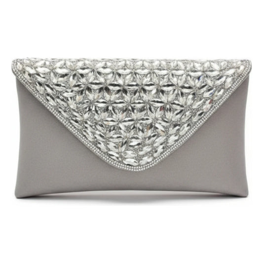 Bolso Sobre Ébano Gris Plata