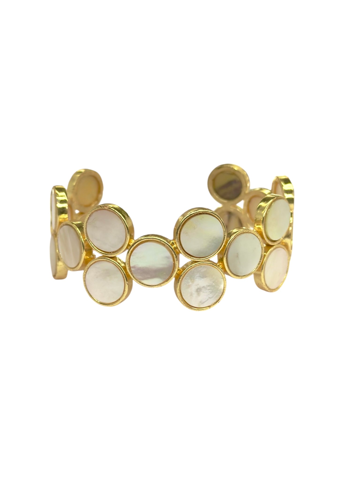 Brazalete Bulle Blanco Nácar