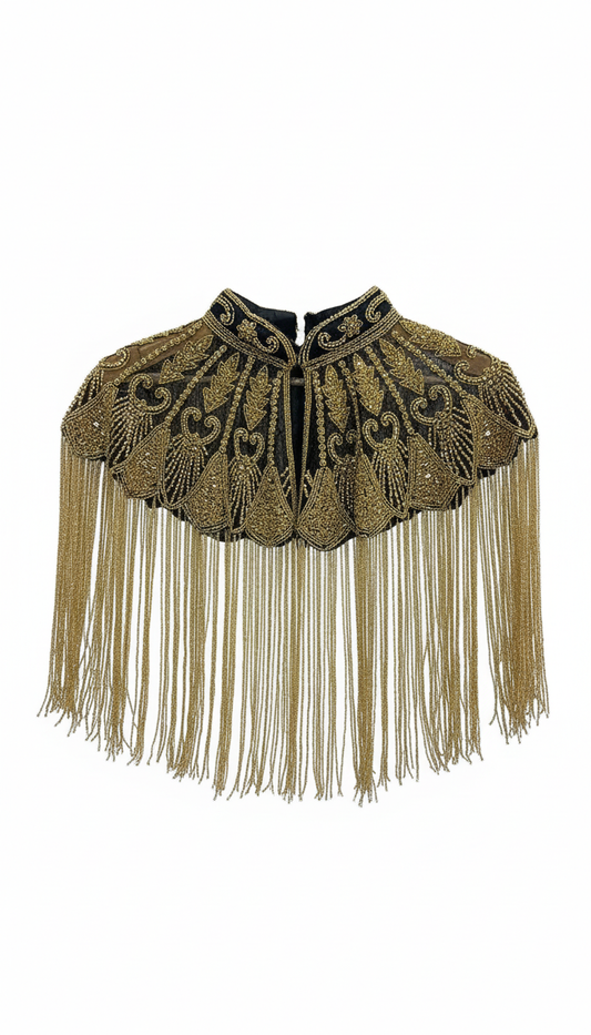 Capa Joya Maya Dorada y Negra