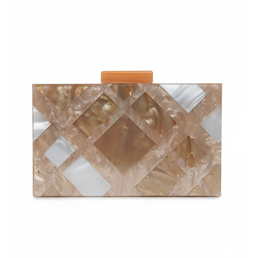 Clutch Mayólica Beige