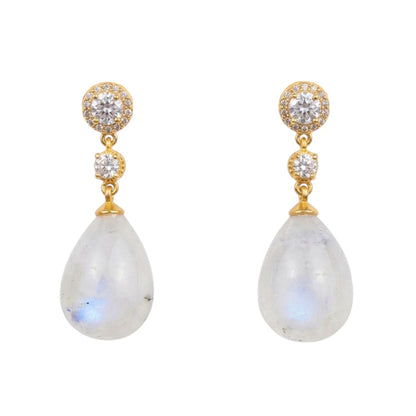Pendientes Celene Piedra Lunar