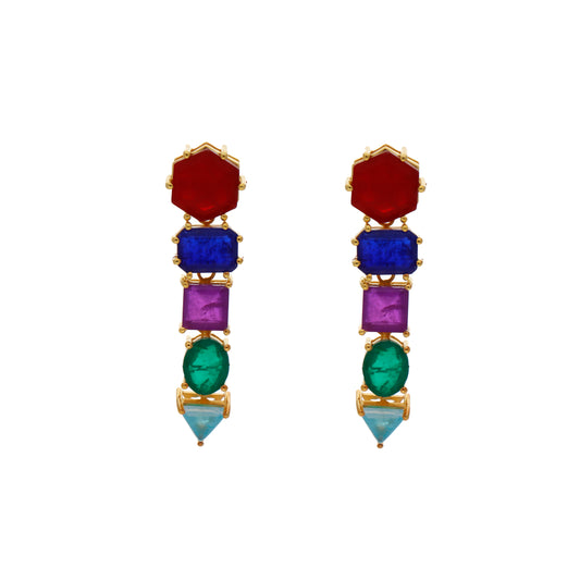 Pendientes Doublet Tempest Multicolor