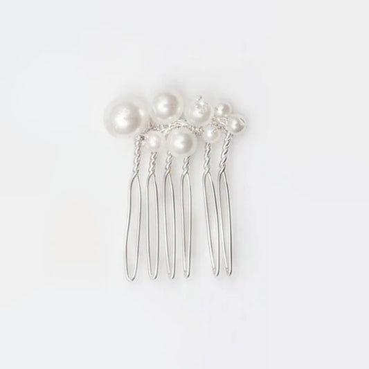 Peinecillo Perlas Cosmio Plata XS