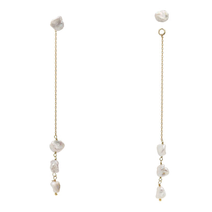 Pendientes Majestad Desmontable Perlas