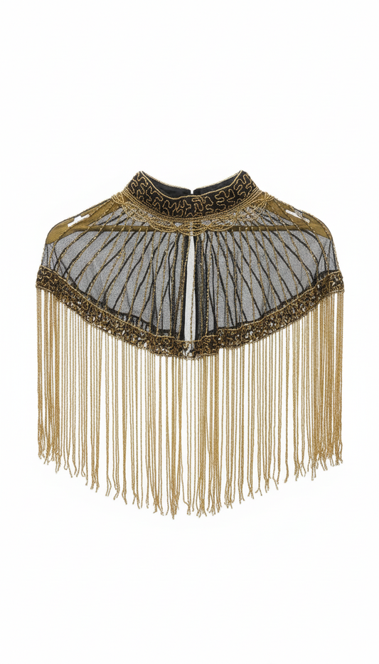 Capa Joya Luz Negra y Dorada