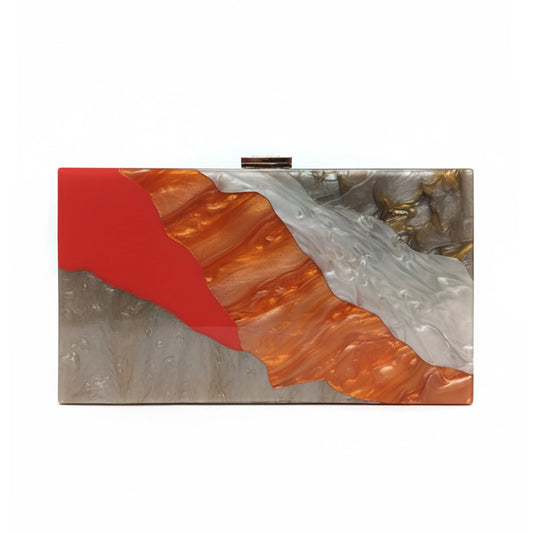 Clutch Paissage Naranja