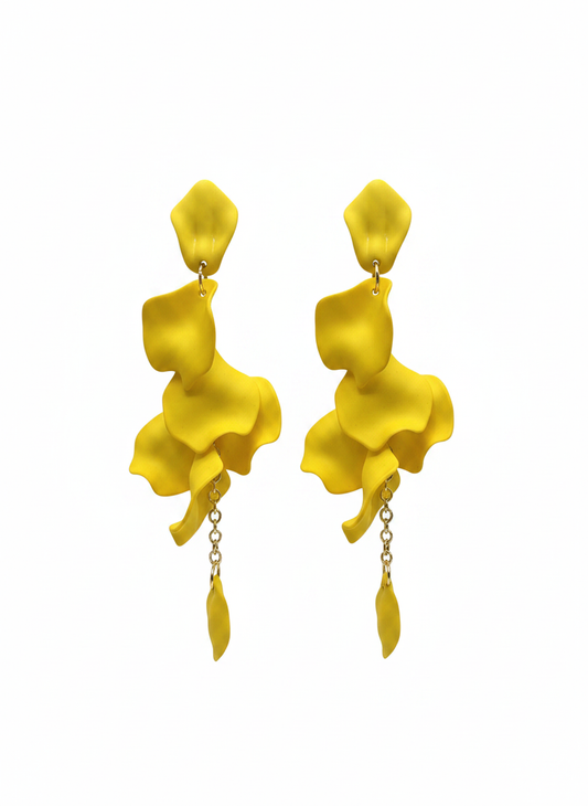 Bisutería Pendientes Positano Amarillo