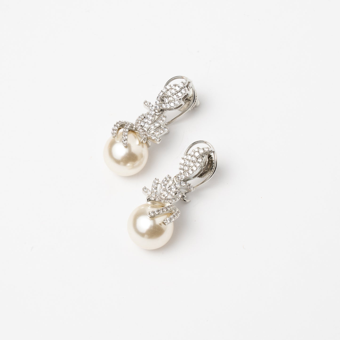 Venta Flash Vintage Pendientes Valoria Ed. Limitada Plata Shine Perla