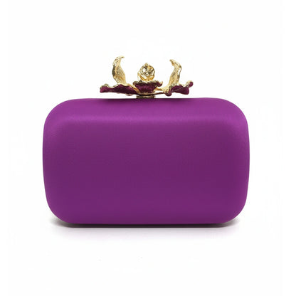 Bolso Garra Liso Morado