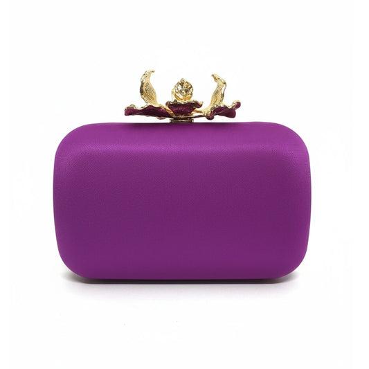 Bolso Garra Liso Morado