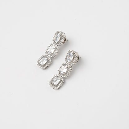 Venta Flash Vintage Pendientes Clareon Ed. Limitada Plata Shine