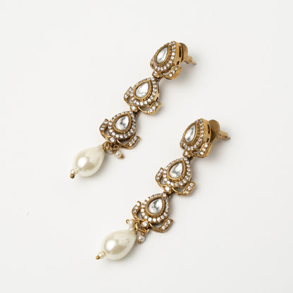 Venta Flash Vintage Pendientes Varnay Ed. Limitada Shine Perla