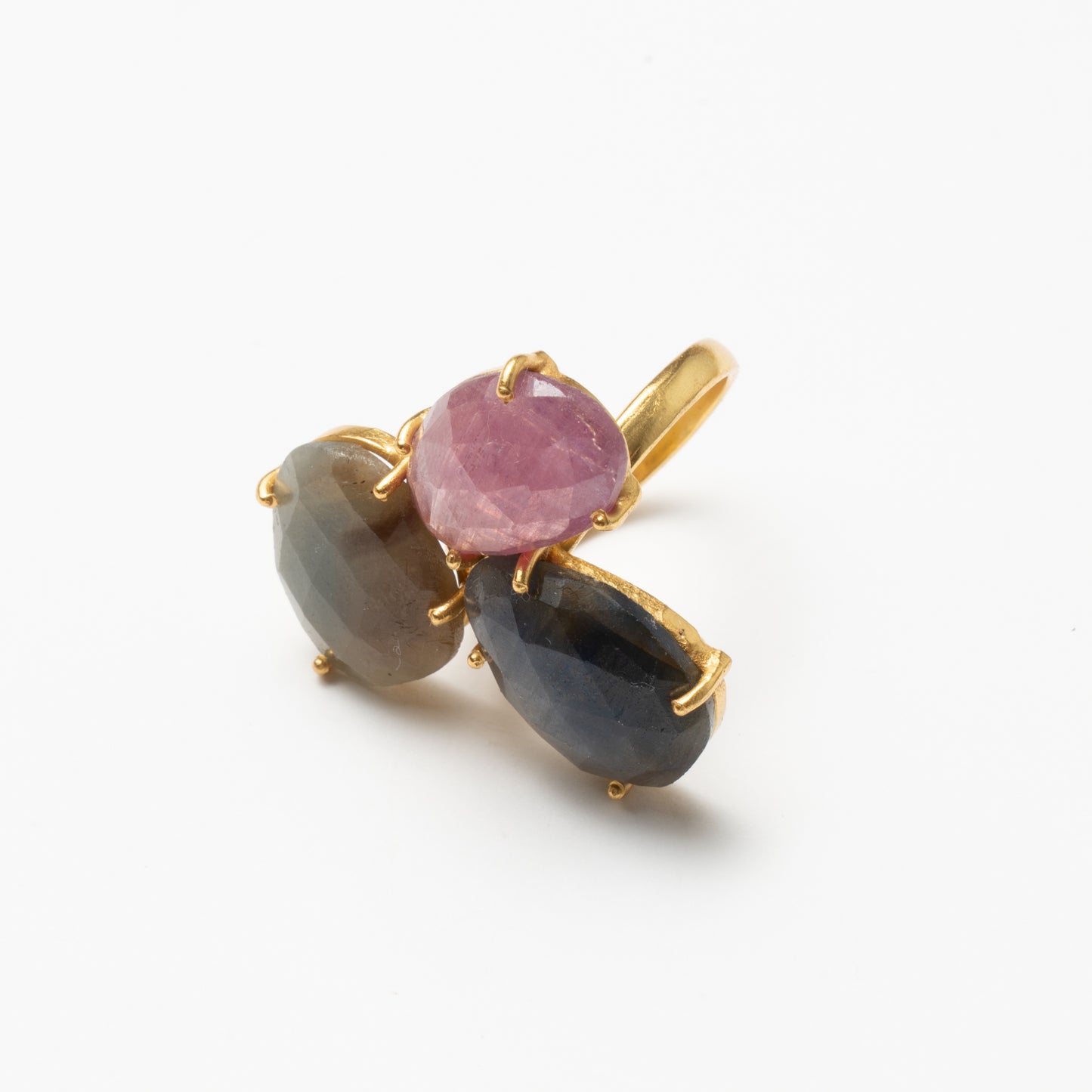 Anillo Mosaico Spohn Ed. Limitada 22 Rosa, Azul y Verde