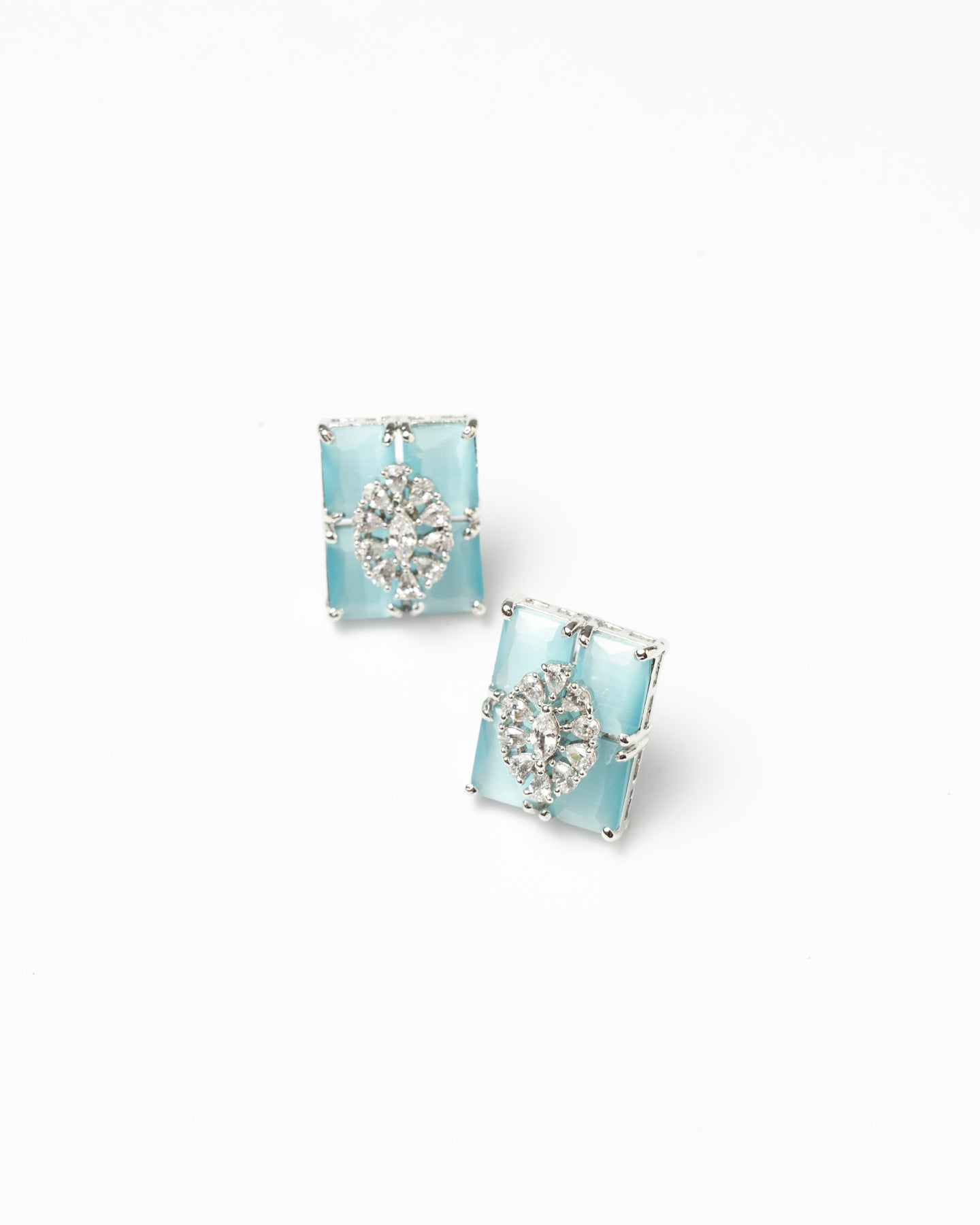 Venta Flash Vintage Pendientes Davis Ed. Limitada Plata Shine Turquesa