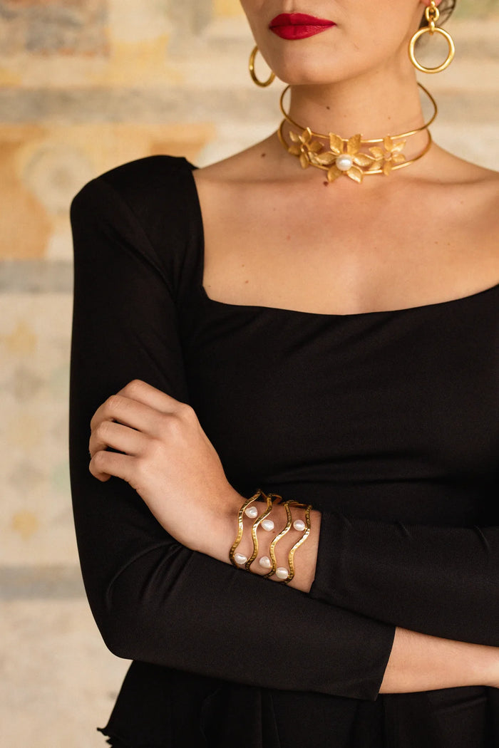 Brazalete Liquidus Perlas