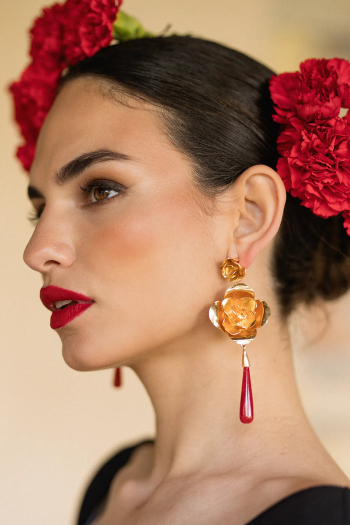 Suspiro Flamenco Rojo