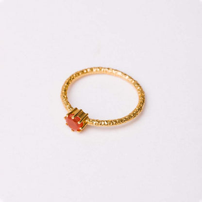 Anillo Tiny Ed. Limitada Naranja Carnelian