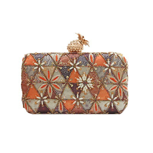 Bolso Piña Tropisk Naranja y Tierra