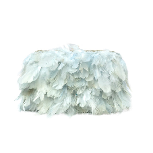 Bolso Tamlor Plumas Azul claro