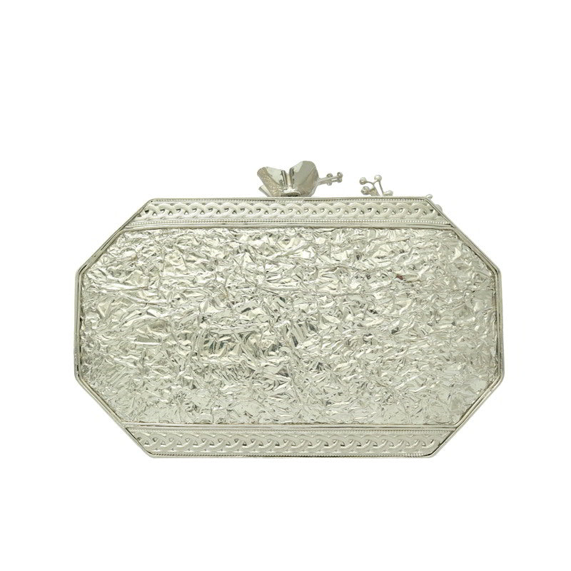 Clutch Deluxe Zubin Plata Gris