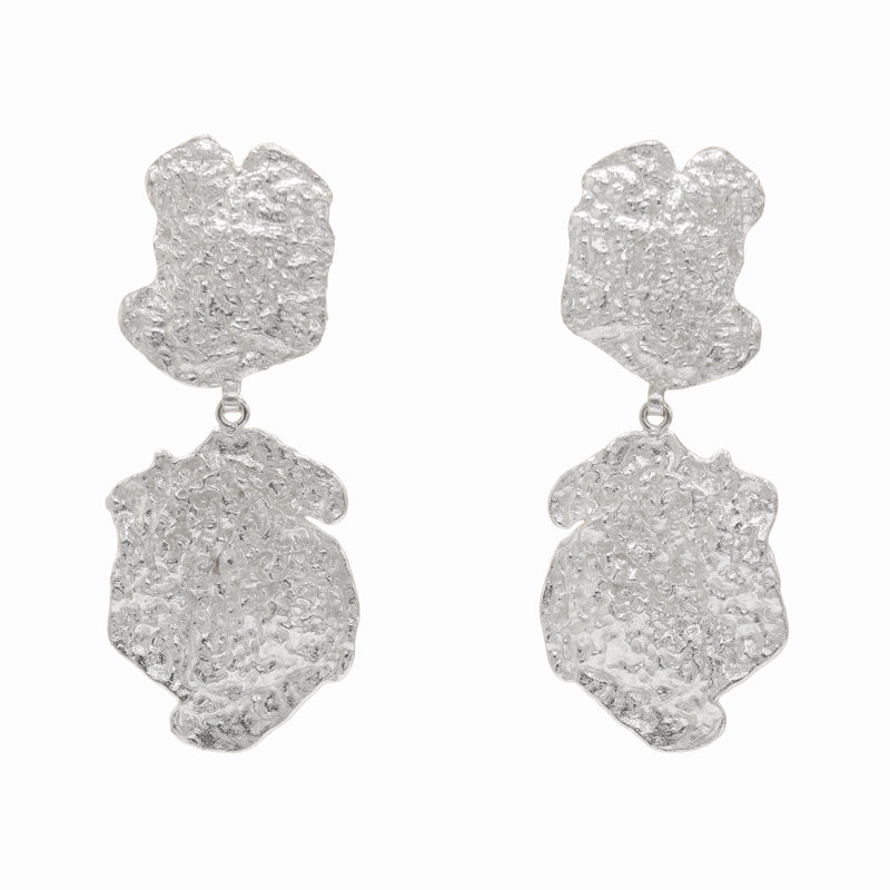 Pendientes Caulerpa Plata