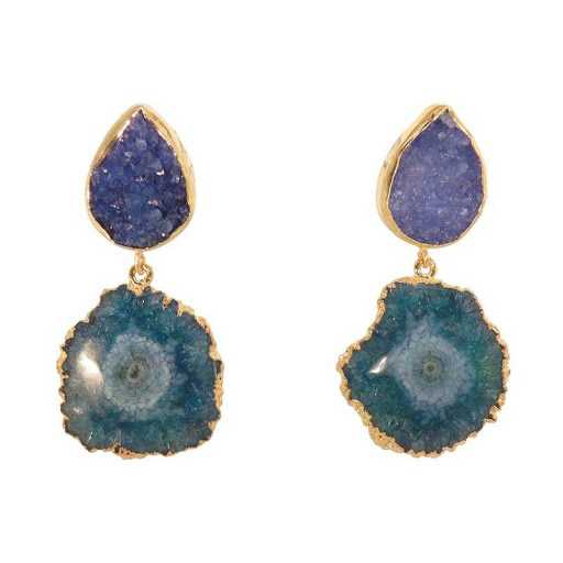 Pendientes Malin Azules