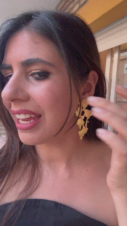 Pendientes Hojarasca