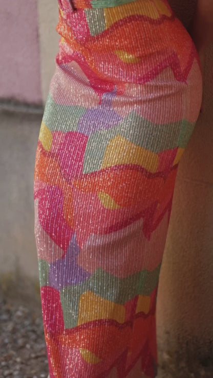 Vestido Maracuyá Sequin Multicolor