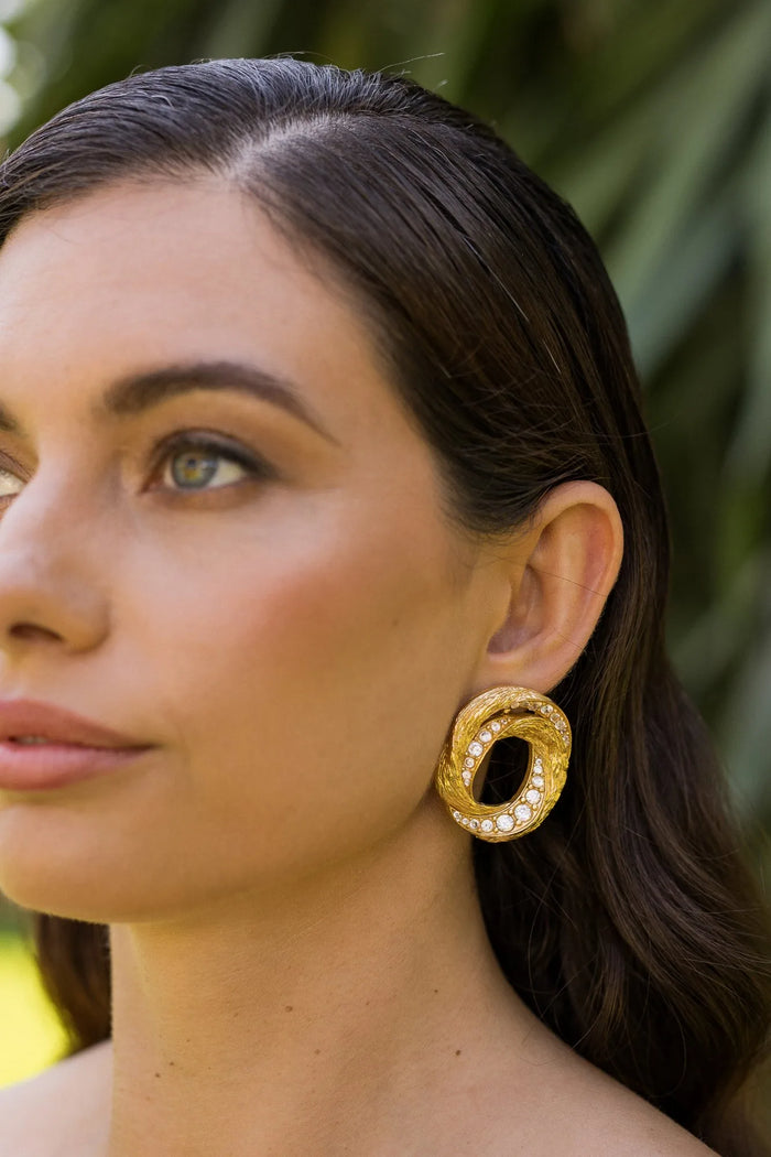 Pendientes Alianza Eterna Shine de ACUS Complementos, colección Sabana