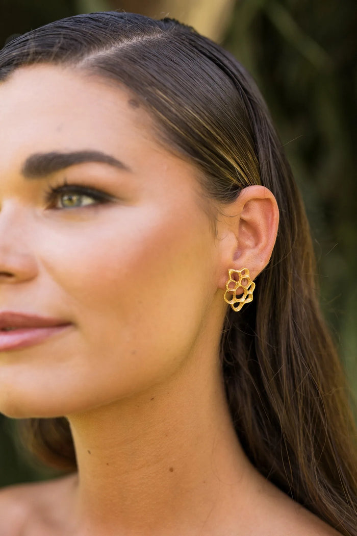 Pendientes Oroca de ACUS Complementos, colección Sabana
