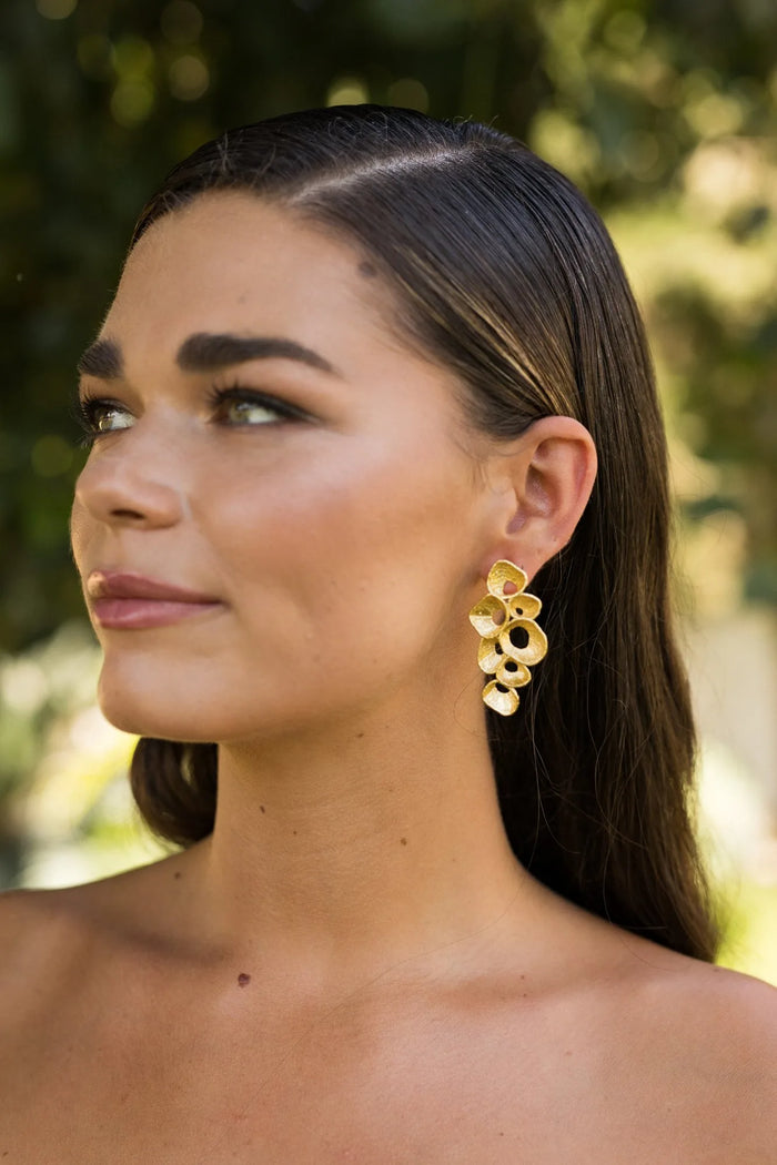 Pendientes Solvera de ACUS Complementos, colección Sabana