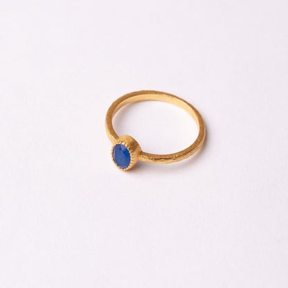Anillo Ovall Azul Ed. Limitada