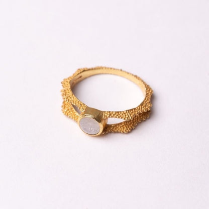 Anillo Reef Piedra Lunar Ed. Limitada