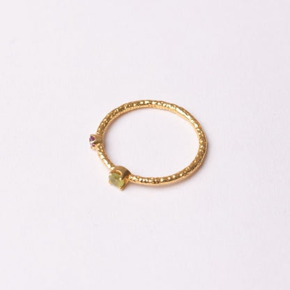 Anillo Sigh Verde y Morado Ed. Limitada