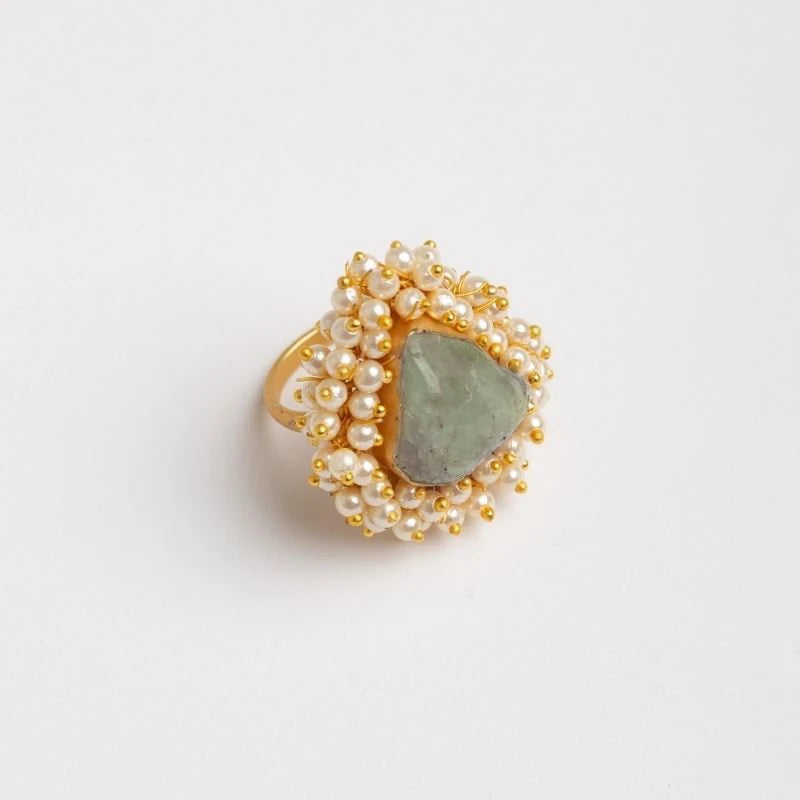 Anillo Conscious Verde Agua