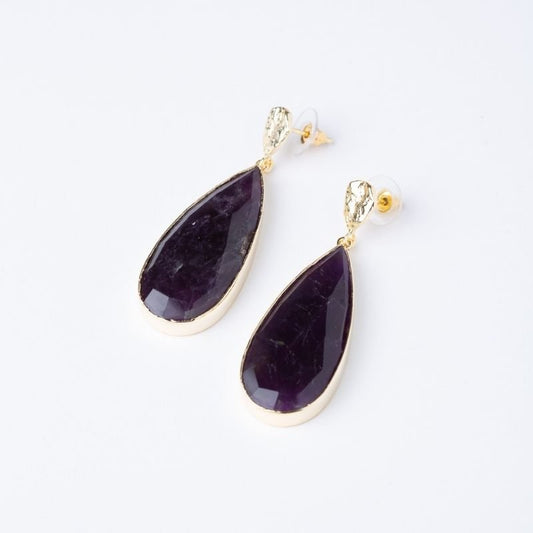 Pendientes Chloe Ed. Limitada Morado Amatista