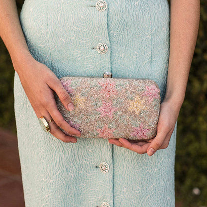 Bolso Nilaj Plata Pastel