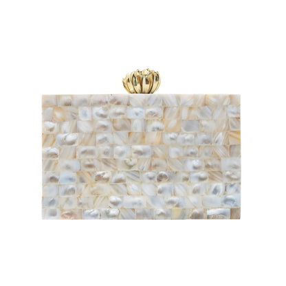 Clutch Loto Taj Mahal Nácar