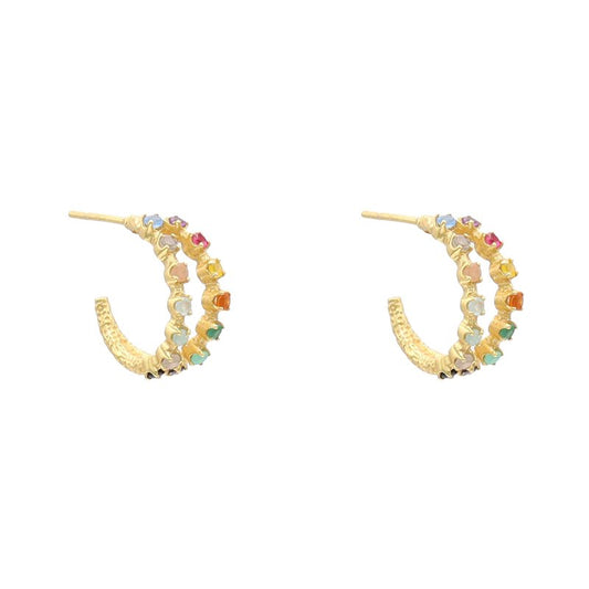 Pendientes Aros Bimba Multicolor