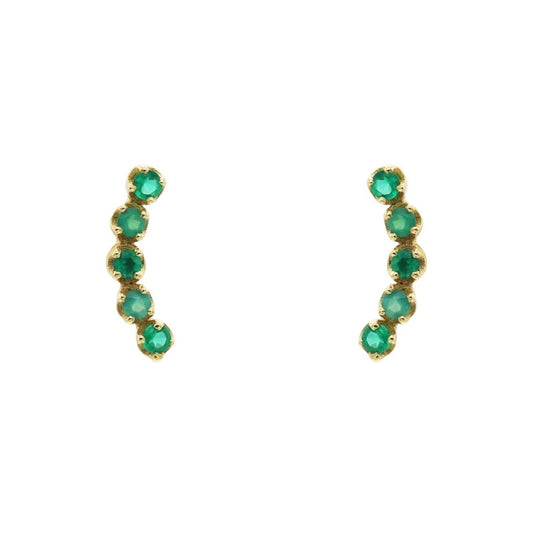 Pendientes Dainty Verde