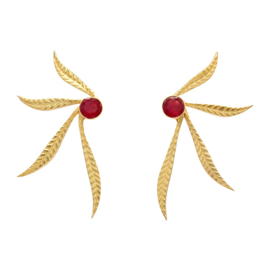 Pendientes Mpash Rubí