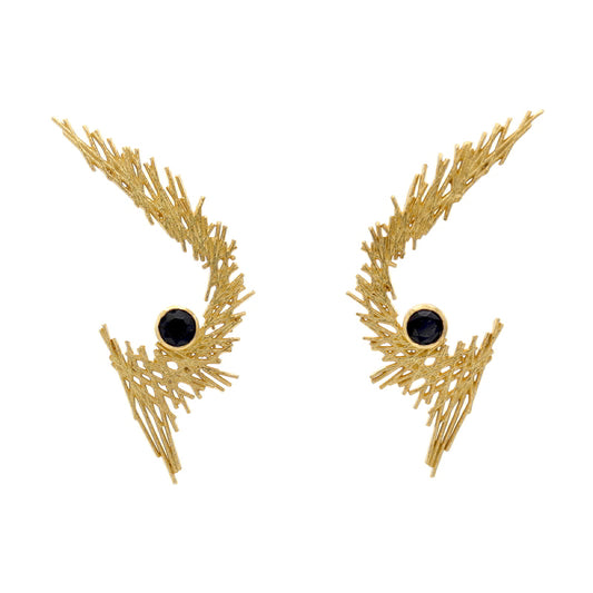 Pendientes Nunchi Negro