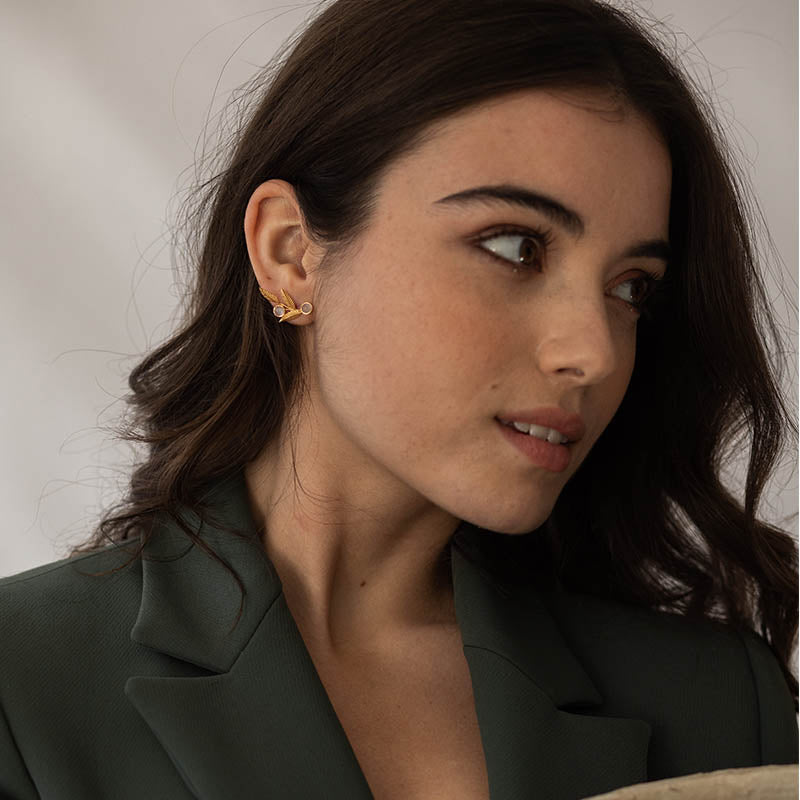 Pendientes Bloom Perla
